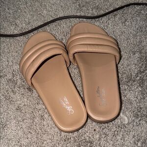 Seychelles Beige Lowkey Sandals